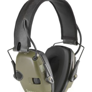 Howard Leight Impact Sport electronic shooting earmuffs OD Green