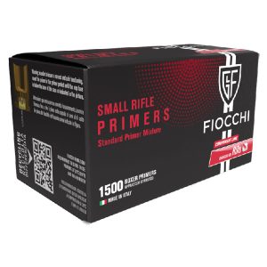 Fiocchi lead-free small rifle boxer primers 1500 count brick