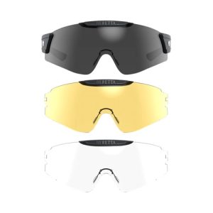 Beretta Mask Shooting Glasses Smoke, Neutral and Yellow