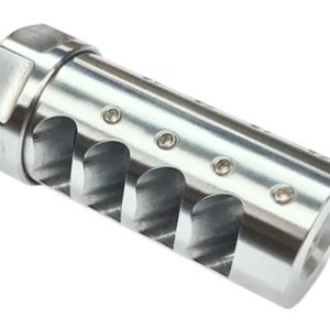 APA Gen 3 Little Bastard self-timing muzzle brake .30 cal 5/8x24 Stainless steel